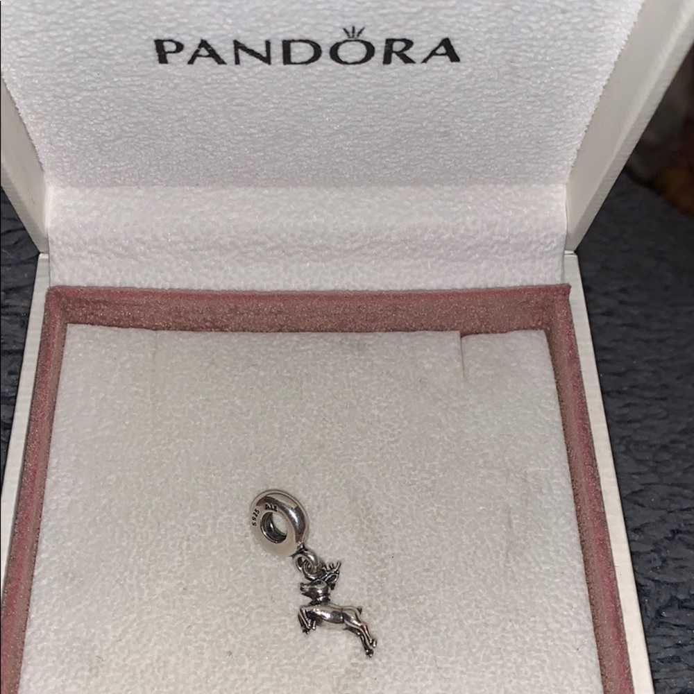 Pandora reindeer charm